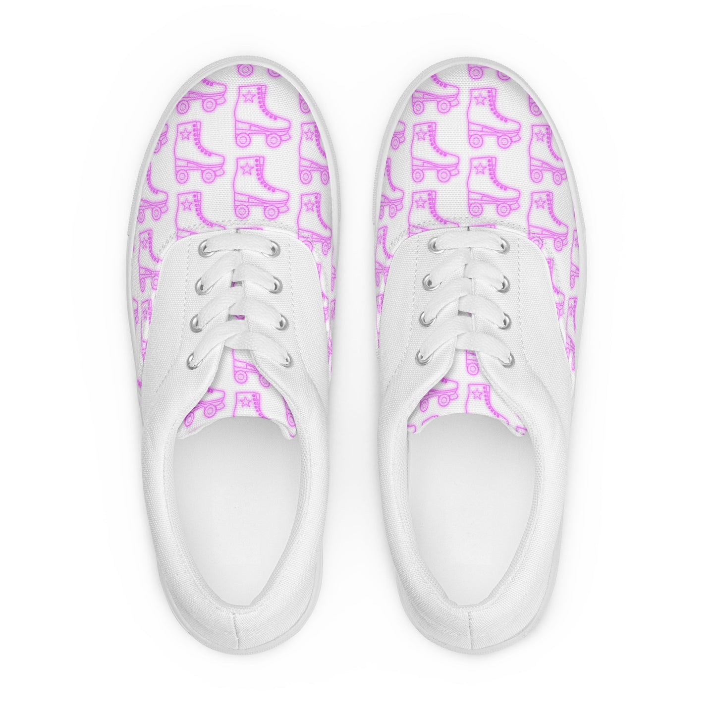 Women’s lace-up canvas shoes