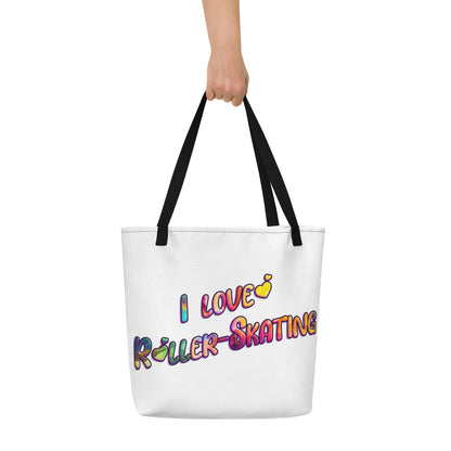 All-Over Print Large Tote Bag