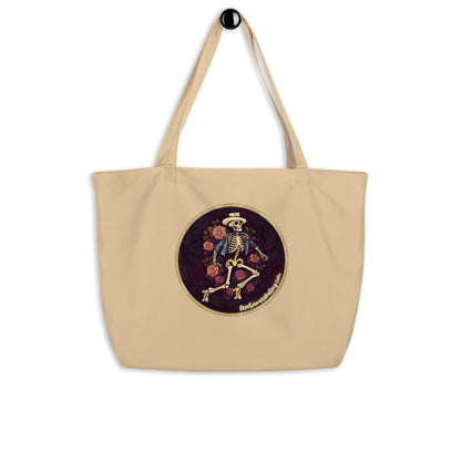 Large organic tote bag