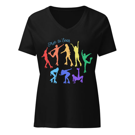Women’s relaxed v-neck t-shirt